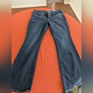 Women's Dark Blue Flared Jeans